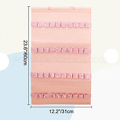 Felt Hanging Hair Claw Clip Organizer Holder for Women Girls&nbsp;AJEW-WH0534-05B