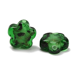 Handmade Gold Sand Lampwork Beads&nbsp;LA-T032-02E