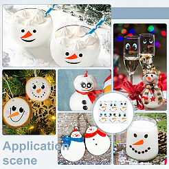 1 Bag PVC Expression Decorative Stickers&nbsp;DIY-PH0034-06