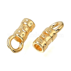 Brass Cord Ends&nbsp;KK-CBA1A60-09G