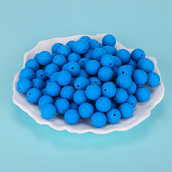 Round Silicone Focal Beads&nbsp;SI-JX0046A-26