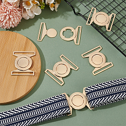 6Sets Zinc Alloy Side Release Buckles&nbsp;FIND-BC0013-98A