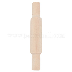 木製麺棒  ピザを焼くために  粘土  パスタ  クッキー  焼くローラーピン  ビスク  210x35.5mm&nbsp;AJEW-WH20141-42C