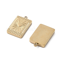 304 Stainless Steel Pendants&nbsp;STAS-Z121-19G