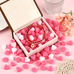 500Pcs Heart Shape Foam Balls&nbsp;AJEW-SC0031-53