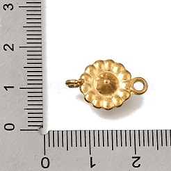 304 Stainless Steel & Rhinestone Connector Charms&nbsp;SA-CBA9EE7-02G