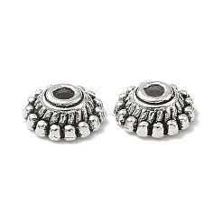 Tibetan Style Alloy Bead Caps&nbsp;X-LF1235Y-NF