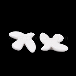 Peace Dove Shape Glazed Porcelain Beads&nbsp;PORC-Q006-01