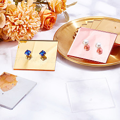 4 Colors Acrylic Single Earring Display Card&nbsp;ODIS-AR0001-05B