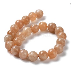 Natural Sunstone Beads Strands&nbsp;G-N327-01A-03