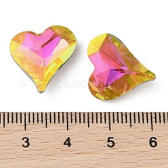 Glass Rhinestone Cabochons&nbsp;RGLA-L029-07A-VRLA