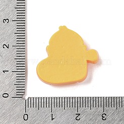 動物のクリスマスソックステーマ不透明樹脂デコデンカボション  ひよこ  23x24x6.5mm&nbsp;RESI-S397-03C