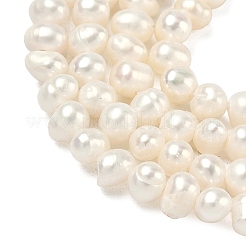 Natural Cultured Freshwater Pearl Beads Strands&nbsp;PEAR-L034-01