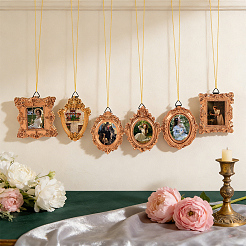 Mini Resin Hanging Photo Frame&nbsp;AJEW-WH0410-344