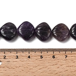 Natural Amethyst Carved Beads Strands&nbsp;G-H339-A07-01A