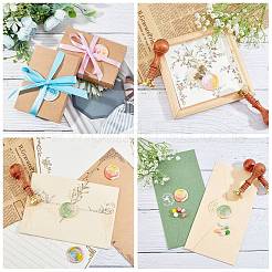 DIYワックスシーリングスタンプキット  鉄ワックス炉入り  真鍮スプーン  シーリングワックス粒子  パラフィンキャンドル  ミックスカラー  シーリングワックス粒子：0.9x0.9cm  3色  約170PCS /カラー  510個/セット&nbsp;DIY-CP0003-96A