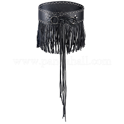 Punk Style PU Leather Metal Rivet Tassel Belly Belts&nbsp;FIND-WH20019-272