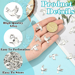60Pcs Tibetan Styles Alloy Pendants&nbsp;FIND-YW0008-84