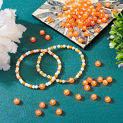 100Pcs 5 Styles Transparent Acrylic Beads&nbsp;OACR-TA0003-46