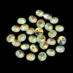 Electroplate Transparent Glass Beads&nbsp;EGLA-Z002-AB10