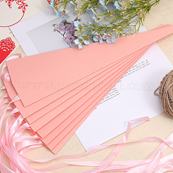 Cone Iridescent Paper Single Rose Packaging Gift Boxes&nbsp;LS-CON-WH0085-50B