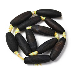 Natural Banded Agate Beads Strands&nbsp;G-B177-A01-01