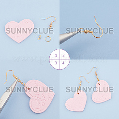 DIY Earring Making Kits&nbsp;DIY-SC0013-08