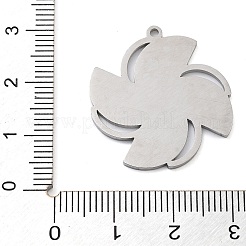 304 Stainless Steel Enamel Pendants&nbsp;STAS-M076-06P