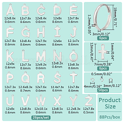 DIY Charm Adjustable Ring Making Kit&nbsp;DIY-NB0010-02