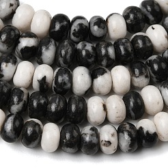 Natural Zebra Jasper Beads Strands&nbsp;G-A280-A22-01