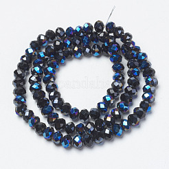 Electroplate Glass Beads Strands&nbsp;EGLA-A034-T4mm-I03