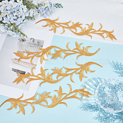 4Pairs Embroidery Thread Clothing Patches&nbsp;PATC-GF0001-95A