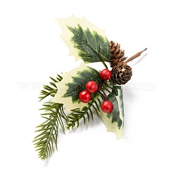 Plastic Artificial Winter Christmas Simulation Pine Picks Decor&nbsp;DIY-P018-E01
