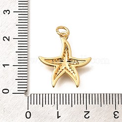 Brass Micro Pave Clear Cubic Zirconia Pendants&nbsp;KK-Q040-01C-G
