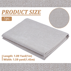 ポリエステルソファ生地  枕 クッション ソファアクセサリー  ホワイトスモーク  1000x1450mm&nbsp;DIY-WH0671-178B