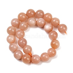 Natural Sunstone Beads Strands&nbsp;G-G342-A01-8.5mm