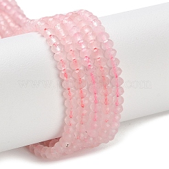Natural Rose Quartz Beads Strands&nbsp;G-N342-22