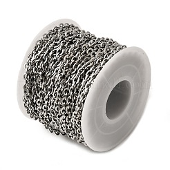 304 Stainless Steel Rolo Chains&nbsp;CHS-B015-07P