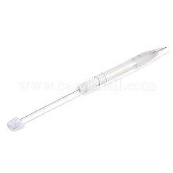 プラスチックシャープペンシル  アイロンビーズペン  DIYの個性的ペン用  ホワイト  166x9.5mm&nbsp;OFST-D288-02B