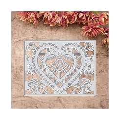 Heart Carbon Steel Cutting Dies Stencils&nbsp;DIY-WH0170-061