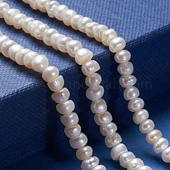 Natural Cultured Freshwater Pearl Beads Strands&nbsp;PEAR-I004-07B-01A-X