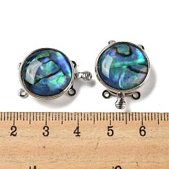 Paua Shell Box Clasp&nbsp;G-C104-06B-P