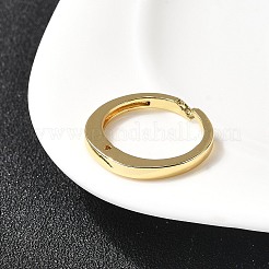 真鍮製指輪  ラックめっき  長持ちメッキ  カドミウムフリー＆鉛フリー  18KGP本金メッキ  2.5mm&nbsp;RJEW-P166-06G