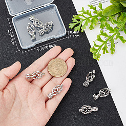 10Pcs Hollow Brass Locket Pendants&nbsp;FIND-BBC0002-53
