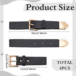 PU Leather Buckle Latch&nbsp;FIND-WH0139-311A