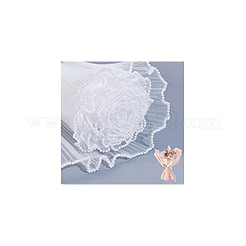 Polyester Flower Bouquet Wrapping Mesh Paper&nbsp;SRIB-WH0011-214C