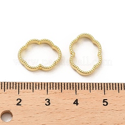 合金ビーズフレーム  雲  ゴールドカラー  12x15x6x3.5mm  穴：1.2mm&nbsp;PALLOY-R145-24B-G