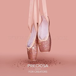 プレシオサ® クリスタル ホットフィックス フラットバック ストーン  チェコクリスタル  ラウンド(438 11 612 シャトンローズビバ12®)  00030 242 銀色のフレア  ss12（3~3.2mm）&nbsp;Y-PRC-HSS12-00030-242