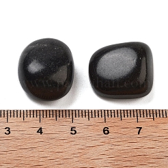 Natural Black Stone Beads&nbsp;G-O029-08Q