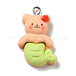 Opaque Resin Pendants&nbsp;RESI-G043-E01